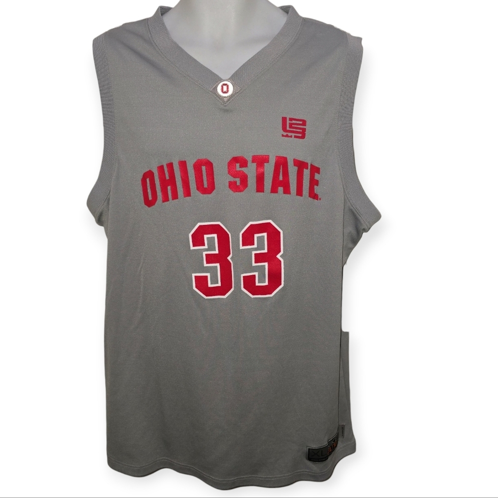 Nike OHIO STATE BUCKEYES #33 Basketball Jersey Adult XL